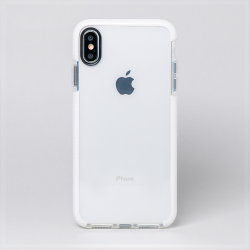 아이폰 XS MAX 투명 범퍼케이스(화이트)